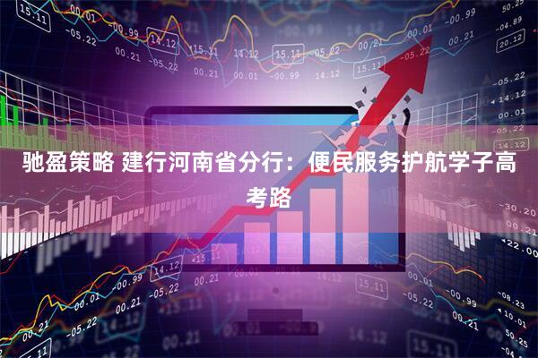 驰盈策略 建行河南省分行：便民服务护航学子高考路